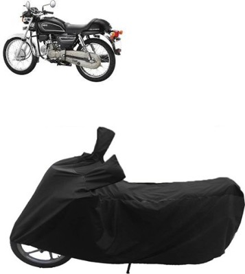 GoldRich Two Wheeler Cover for Hero(Splendor Pro Classic, Black)