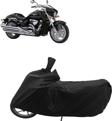 QualityBeast Two Wheeler Cover for Suzuki(Black)