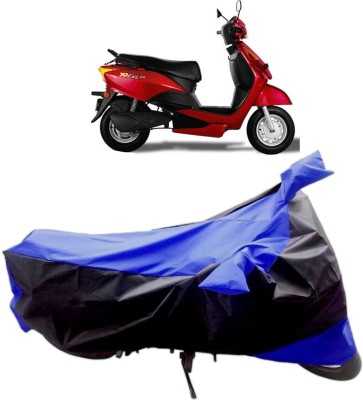 InayaAutoMotive Two Wheeler Cover for Indus(Yo Spark, Black, Blue)