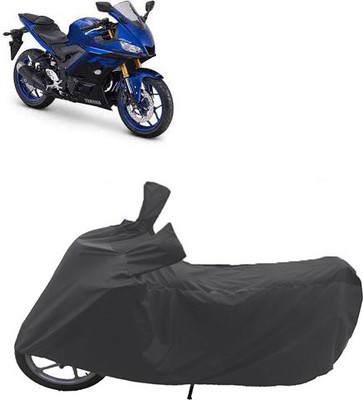 QualityBeast Two Wheeler Cover for Yamaha(YZF R25, Black)