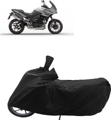 GoldRich Two Wheeler Cover for Triumph(Black)