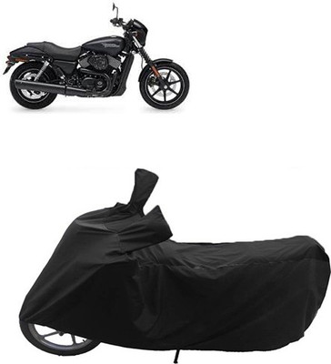 GoldRich Two Wheeler Cover for Harley Davidson(Black)