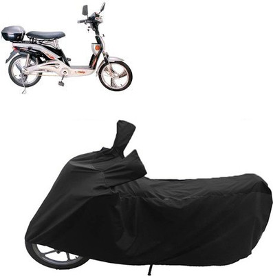 QualityBeast Two Wheeler Cover for Avon(Black)