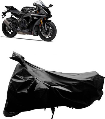 QualityBeast Two Wheeler Cover for Yamaha(YZF R1, Black)