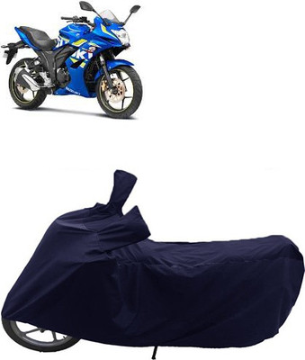 QualityBeast Two Wheeler Cover for Suzuki(Blue)