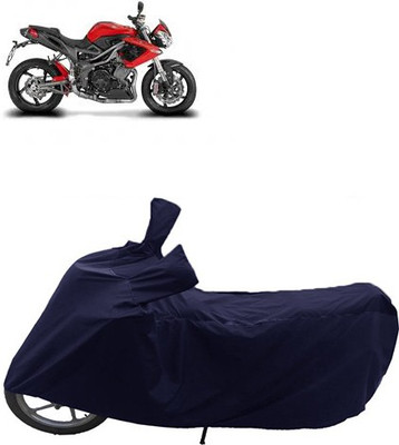QualityBeast Two Wheeler Cover for DSK Benelli(Blue)