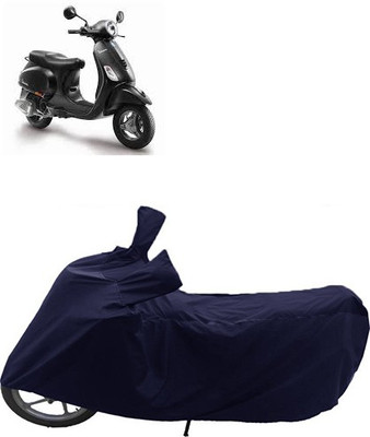 QualityBeast Two Wheeler Cover for Piaggio(Piaggio Vespa, Blue)
