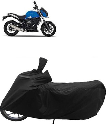 QualityBeast Two Wheeler Cover for Mahindra(Black)