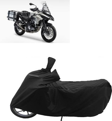 GoldRich Two Wheeler Cover for Aprilia(Black)