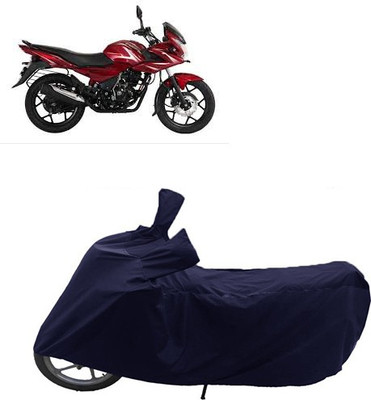 QualityBeast Two Wheeler Cover for Bajaj(Blue)