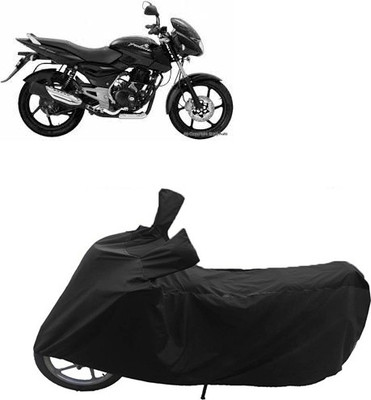 GoldRich Two Wheeler Cover for Bajaj(Black)