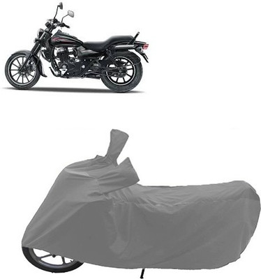 GoldRich Two Wheeler Cover for Bajaj(Avenger 150 Street, Grey)