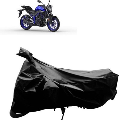 GoldRich Two Wheeler Cover for Yamaha(Black)