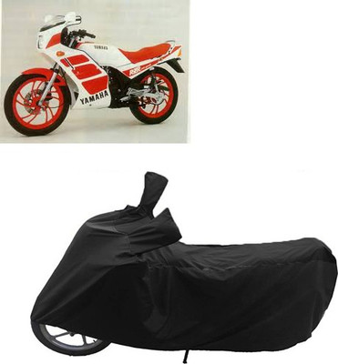 QualityBeast Two Wheeler Cover for Yamaha(Black)