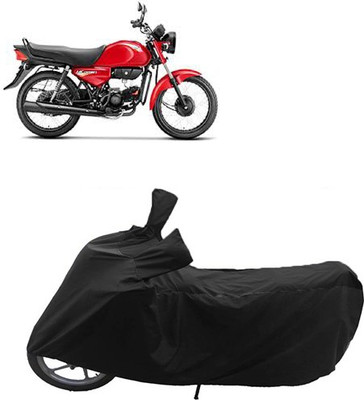 GoldRich Two Wheeler Cover for Hero(HF, Black)