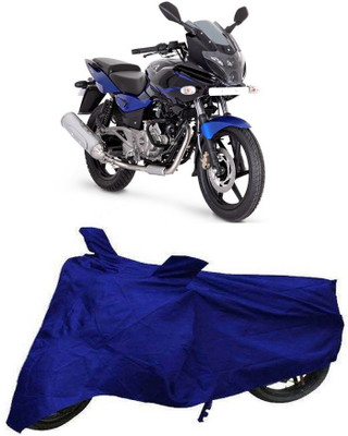 Utkarsh Two Wheeler Cover for Bajaj(Pulsar 220 DTS-i, Blue)