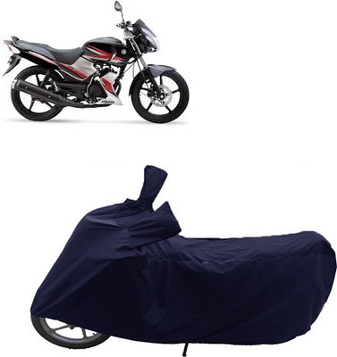QualityBeast Two Wheeler Cover for Yamaha(Blue)