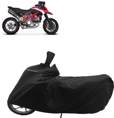 GoldRich Two Wheeler Cover for Ducati(Black)