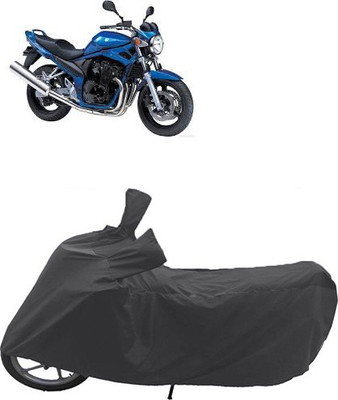 QualityBeast Two Wheeler Cover for Suzuki(Black)
