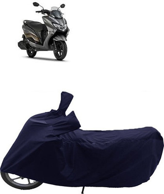 QualityBeast Two Wheeler Cover for Suzuki(Blue)