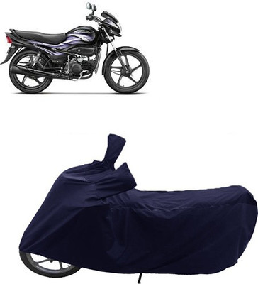 GoldRich Two Wheeler Cover for Hero(Blue)