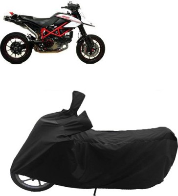 GoldRich Two Wheeler Cover for Ducati(Black)