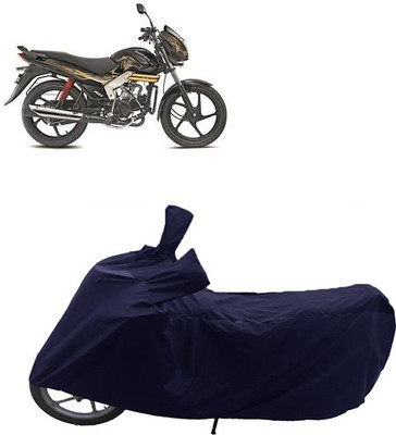 QualityBeast Two Wheeler Cover for Mahindra(Blue)