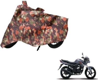 dhcreation Two Wheeler Cover for TVS(Apache RTR 180, Green)