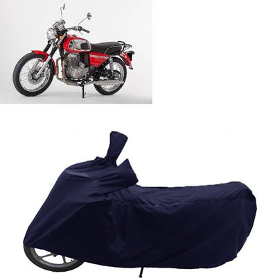 QualityBeast Two Wheeler Cover for Mahindra(Blue)