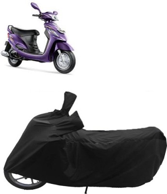 QualityBeast Two Wheeler Cover for Mahindra(Rodeo RZ, Black)