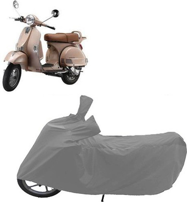 QualityBeast Two Wheeler Cover for LML(Star Euro, Grey)