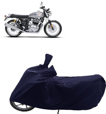 GoldRich Two Wheeler Cover for Royal Enfield(Blue)