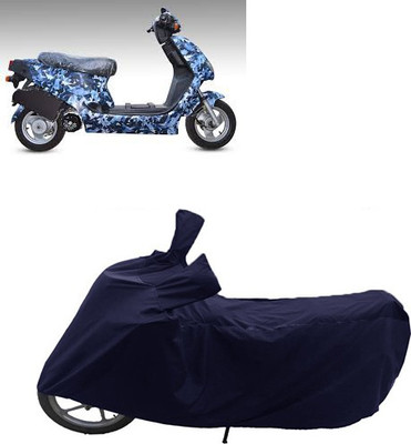 QualityBeast Two Wheeler Cover for Hero(Blue)