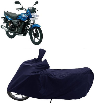 GoldRich Two Wheeler Cover for Bajaj(Platina 100 DTS-i, Blue)