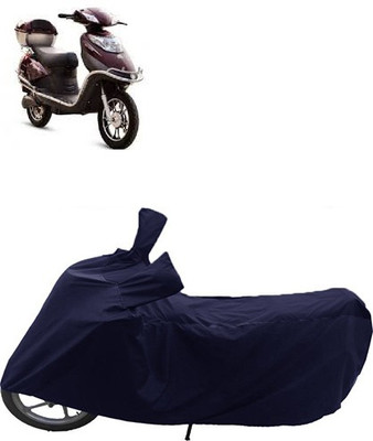 QualityBeast Two Wheeler Cover for Hero(Blue)