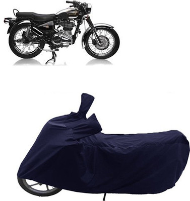 GoldRich Two Wheeler Cover for Royal Enfield(Blue)