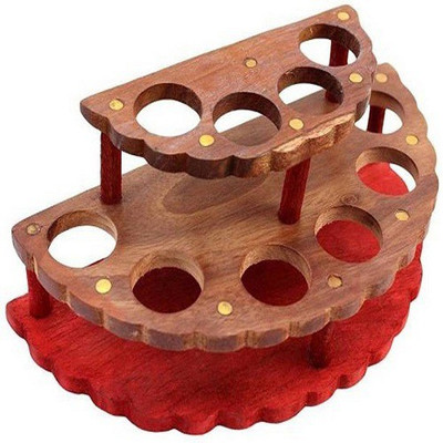 

Triple S Handicrafts WudVanityBox34587 Makeup and Jwellery Vanity Box(Multicolor)