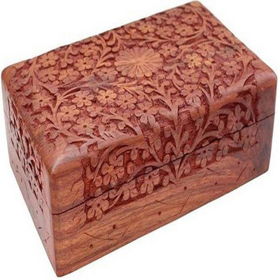 

Triple S Handicrafts WudVanityBox34592 Makeup and Jwellery Vanity Box(Multicolor)