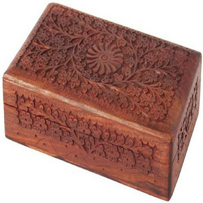 

Triple S Handicrafts WudVanityBox34603 Makeup and Jwellery Vanity Box(Multicolor)