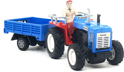 

Stylo Tractors with Trolley Toy for Kids (Blue)(Blue)