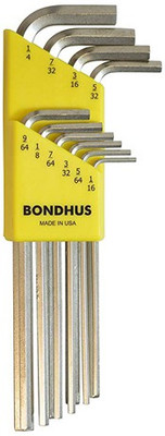 BONDHUS 16138 Allen Key Set