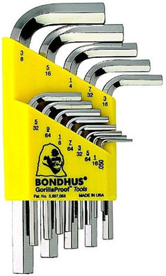 BONDHUS 16237 Allen Key Set