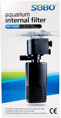 

Sobo Power Aquarium Filter(Mechanical Filtration for Fresh Water)