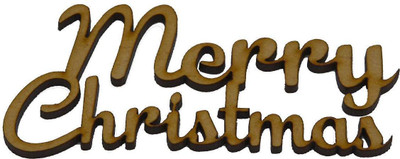 

SYGA Set of 10 Pieces Merry Christmas Decorative Acrylic Craft Item