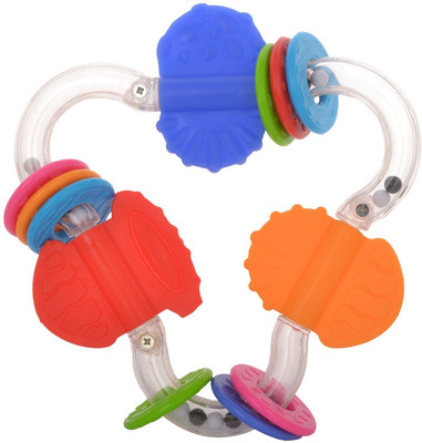 

K's Kids Rattling Triangle, Multi Color Rattle(Multicolor)