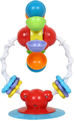 Bloomy Spinning Rattle(Multicolor)