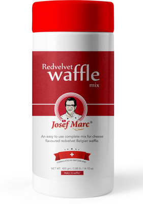 

Josef Marc Red Velvet Waffle Mix Self Rising Flour Powder(400 g)