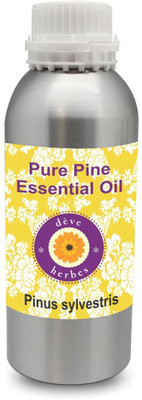 

Deve Herbes Pure Pine Essential Oil (Pinus sylvestris) 100% Natural Therapeutic Grade Steam Distilled(630 ml)