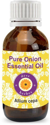 

Deve Herbes Pure Onion Essential Oil (Allium cepa) 100% Natural Therapeutic Grade Steam Distilled(15 ml)