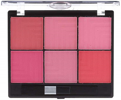 

Obuse 6 Color Blusher Palette(Multicolor)